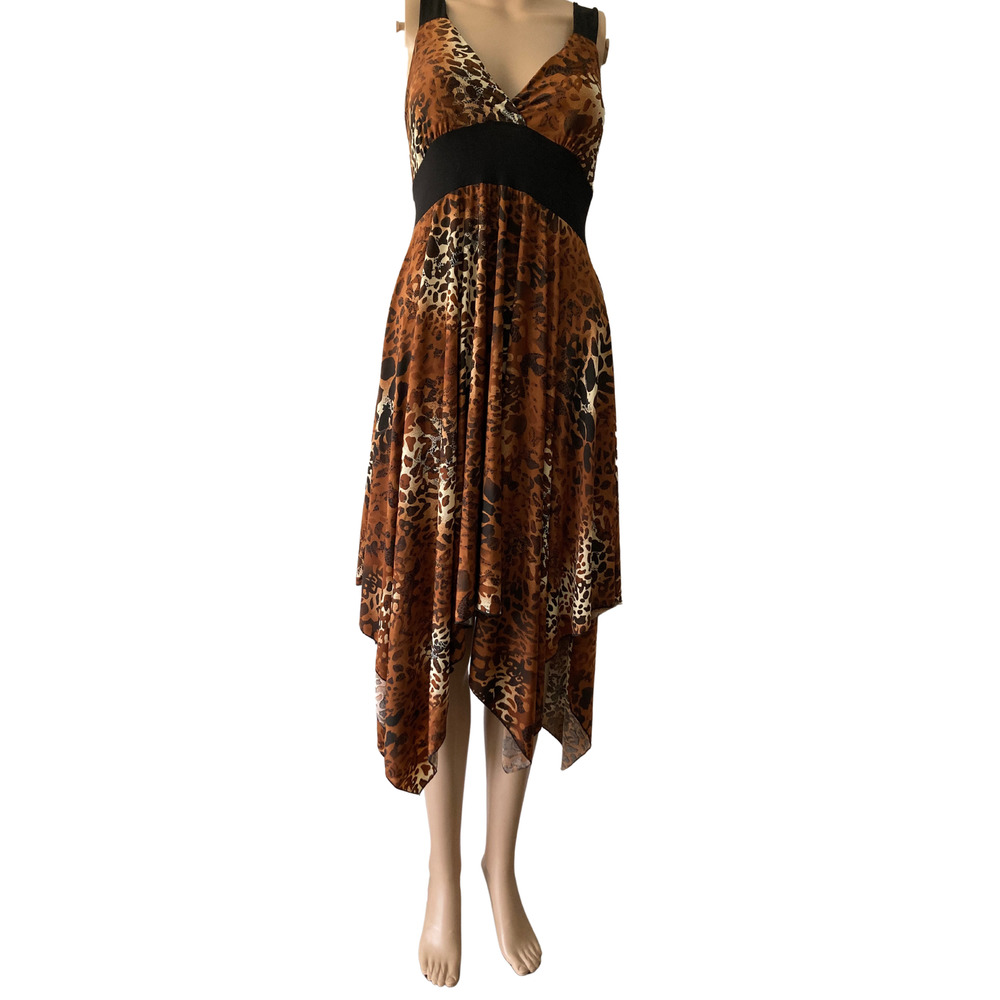 Touch Me Cheetah Print Size S Cocktail Summer Dress